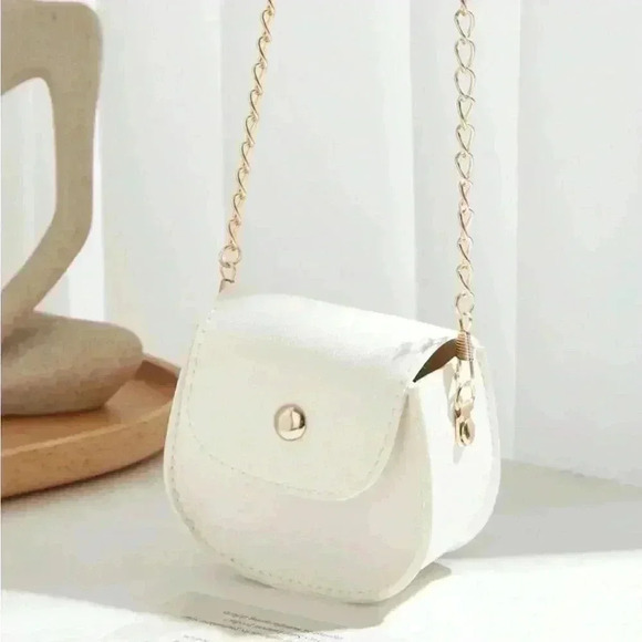 ⚠️Clearance Mini Solid White Crossbody Bag - Picture 4 of 6